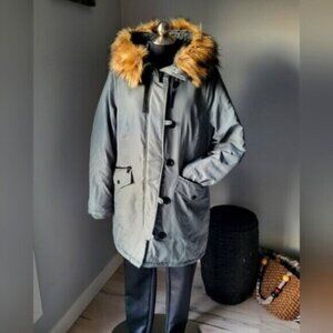 Ricki’s  Faux Fur Winter Parka NWT Sz Lrg